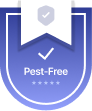 Pest-free guarantee badge